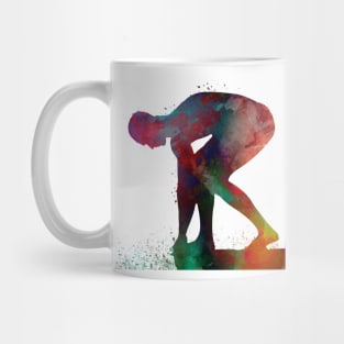 Swimmer sport art #swimmer #sport Mug